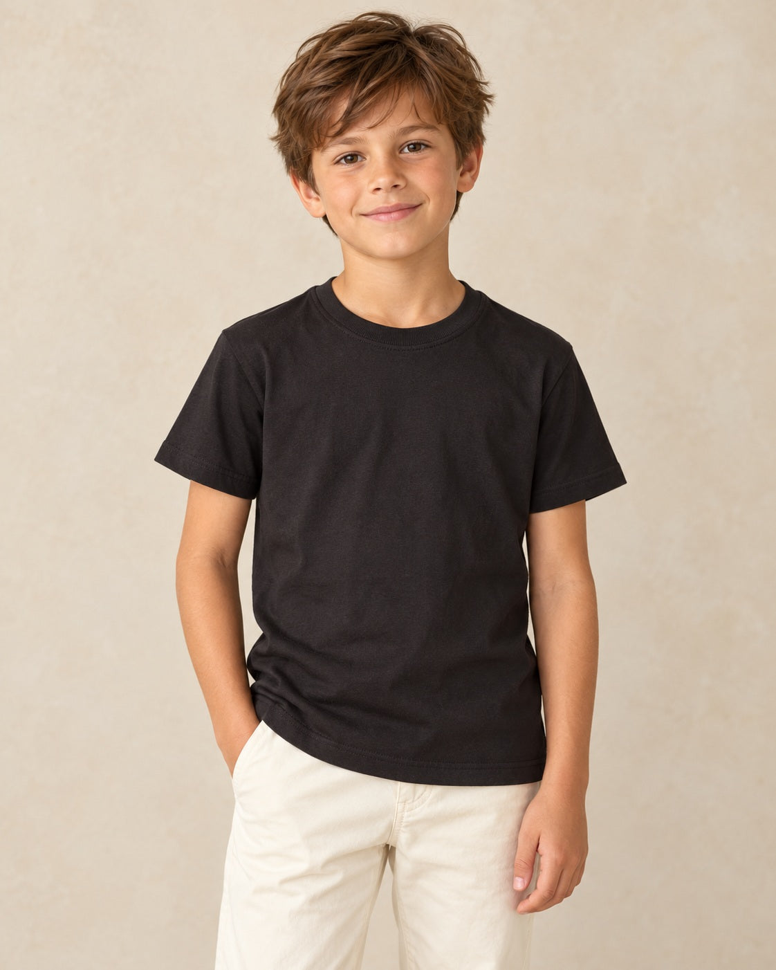 Luca T-shirt van gemerceriseerd katoen voor kinderen