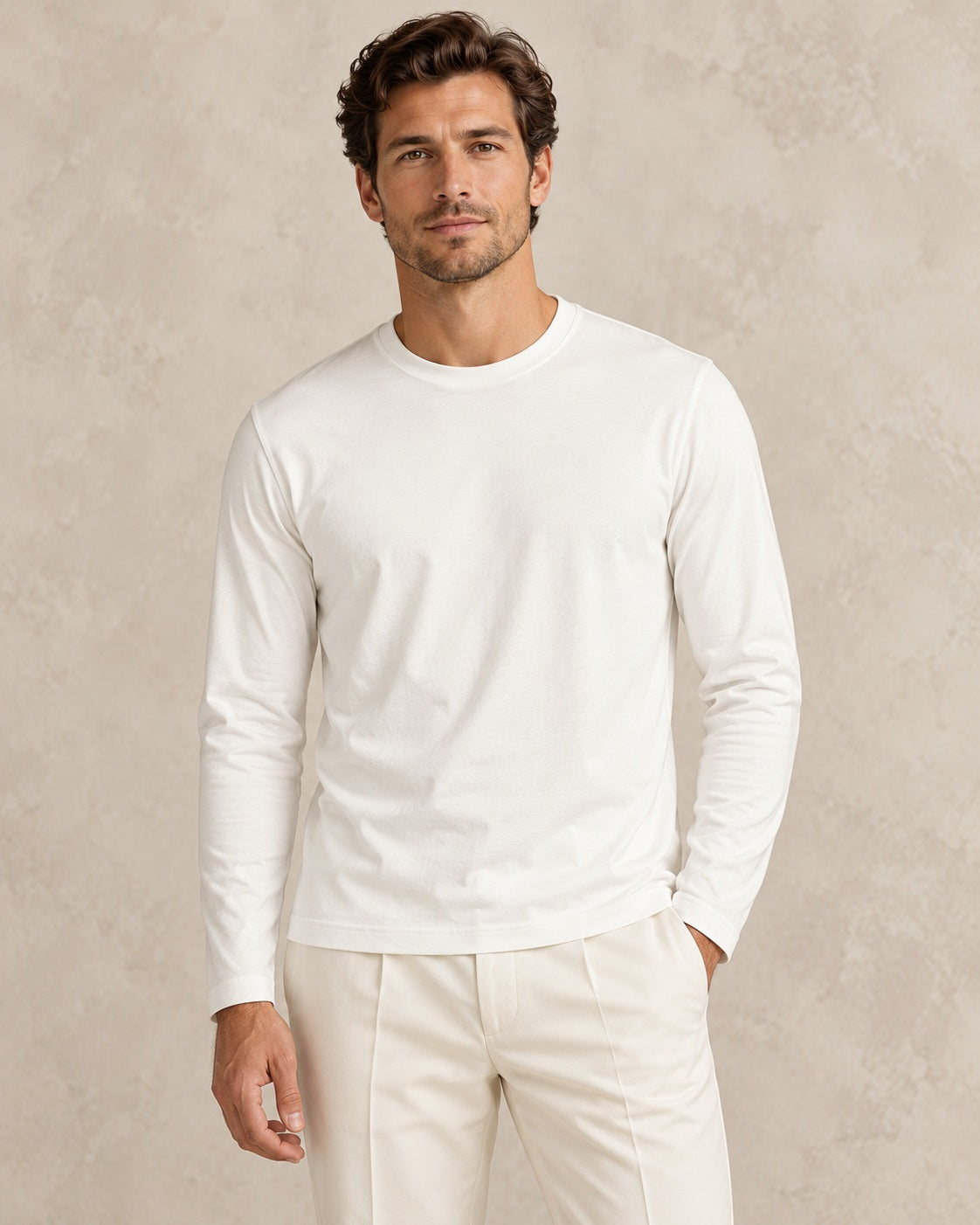 Siena T-shirt met lange mouwen