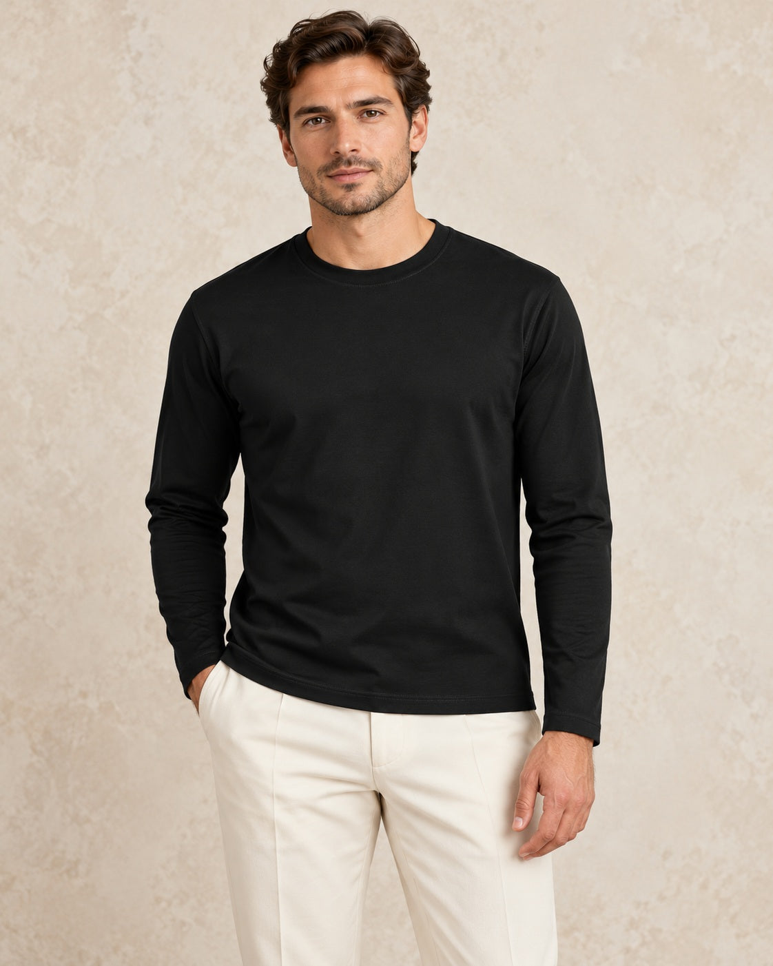 Siena T-shirt met lange mouwen