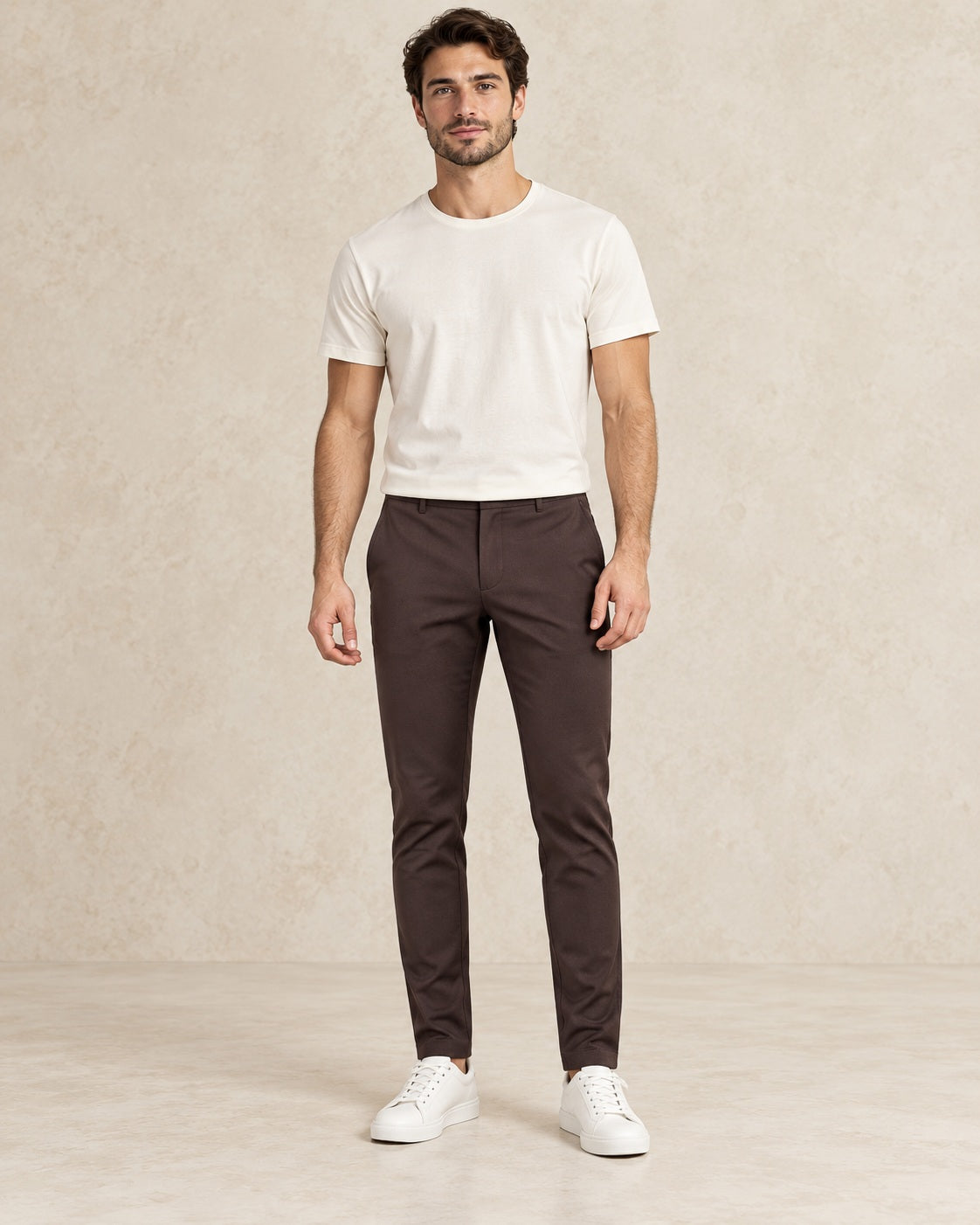 Roma pantalon met slanke pasvorm