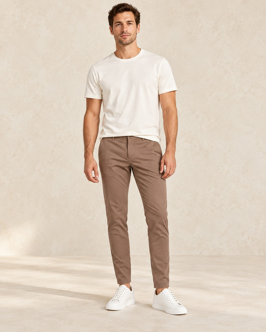 Roma pantalon met slanke pasvorm