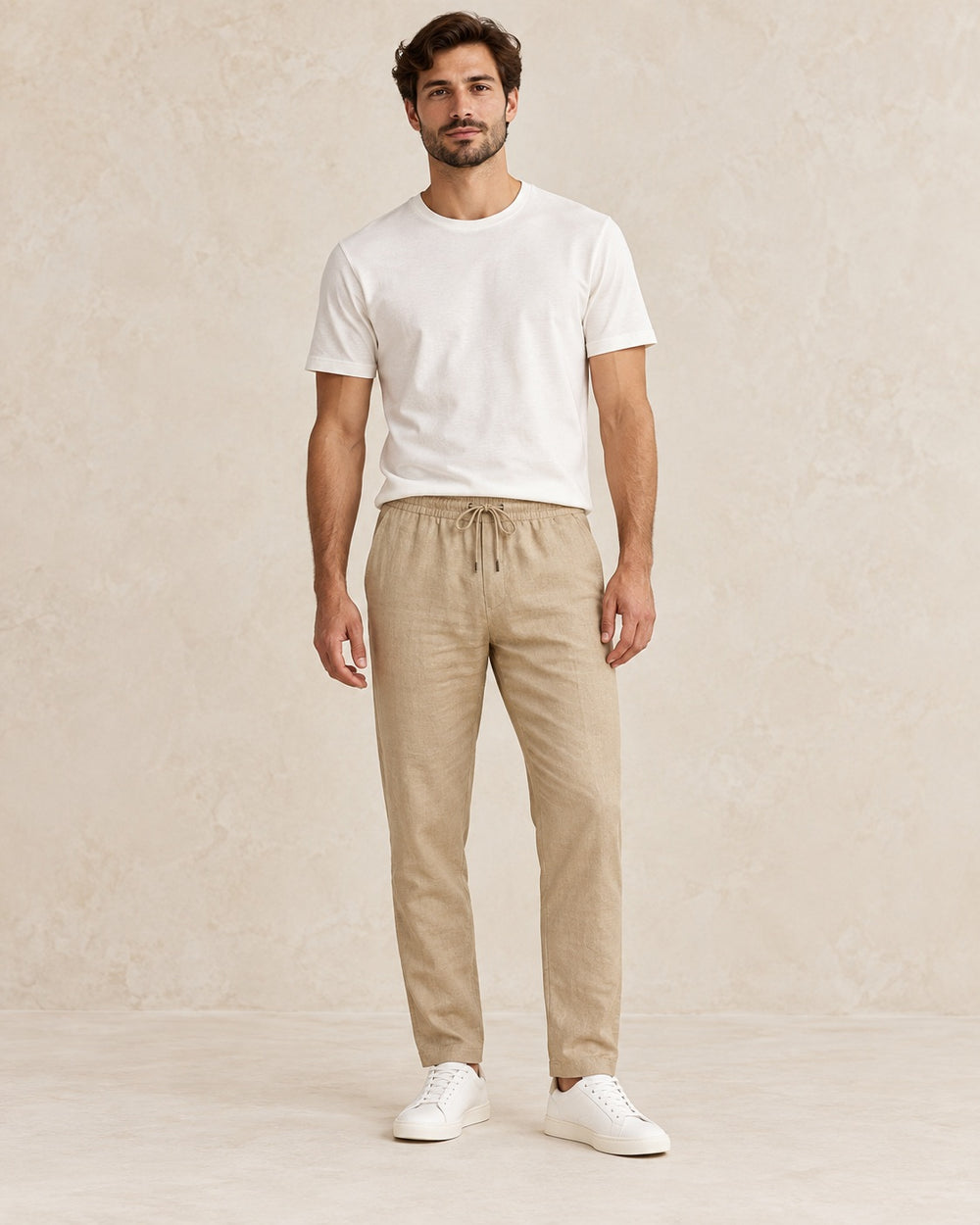 Ravello broek van linnenmix