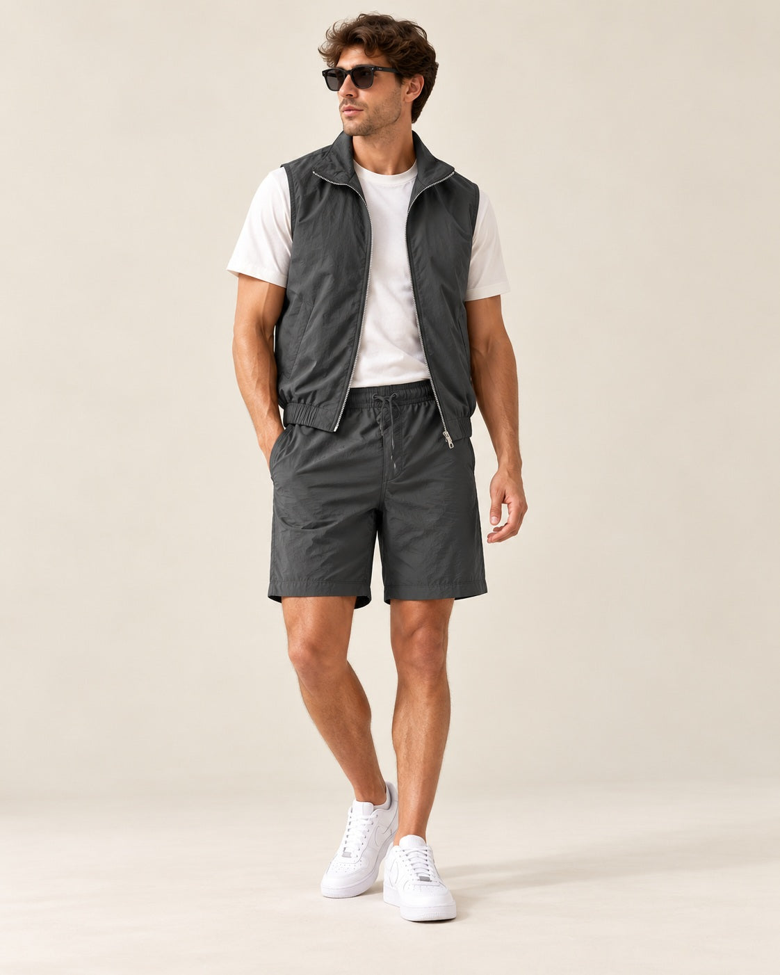 Capri korte bodywarmerset