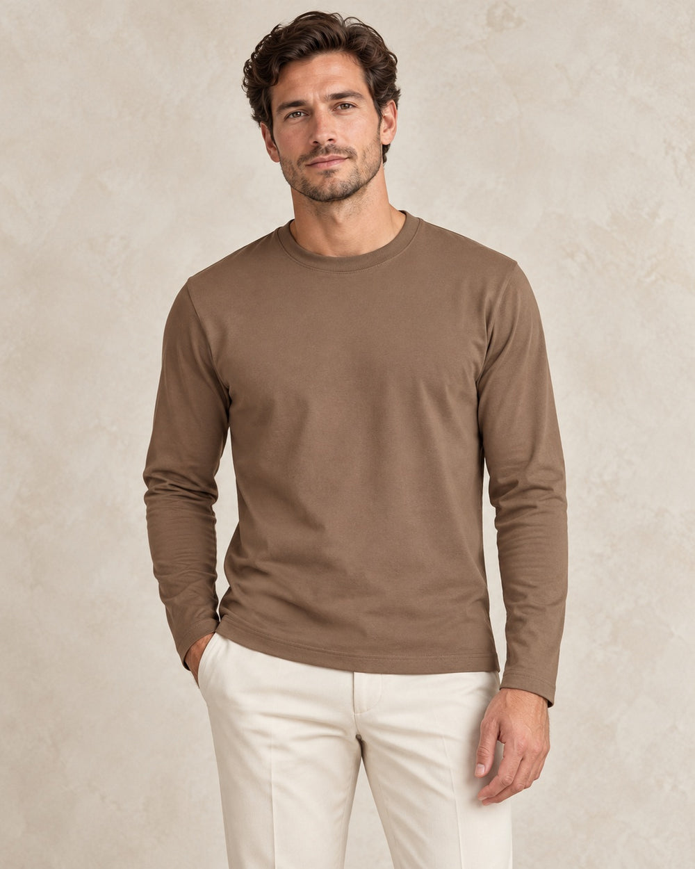 Siena T-shirt met lange mouwen