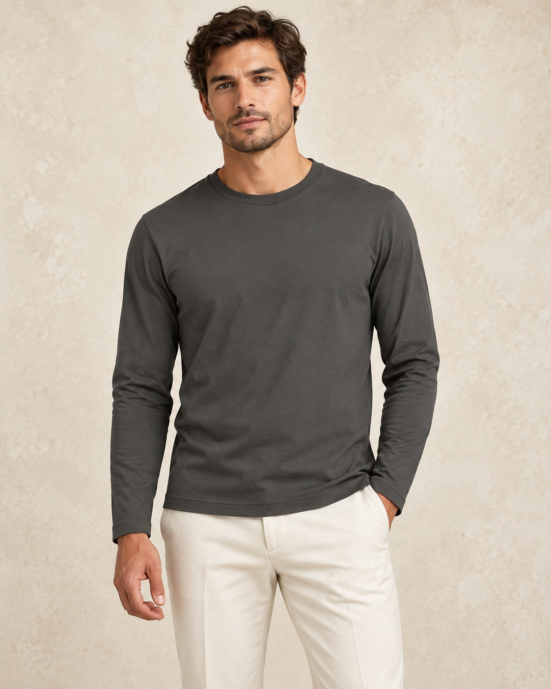 Siena T-shirt met lange mouwen