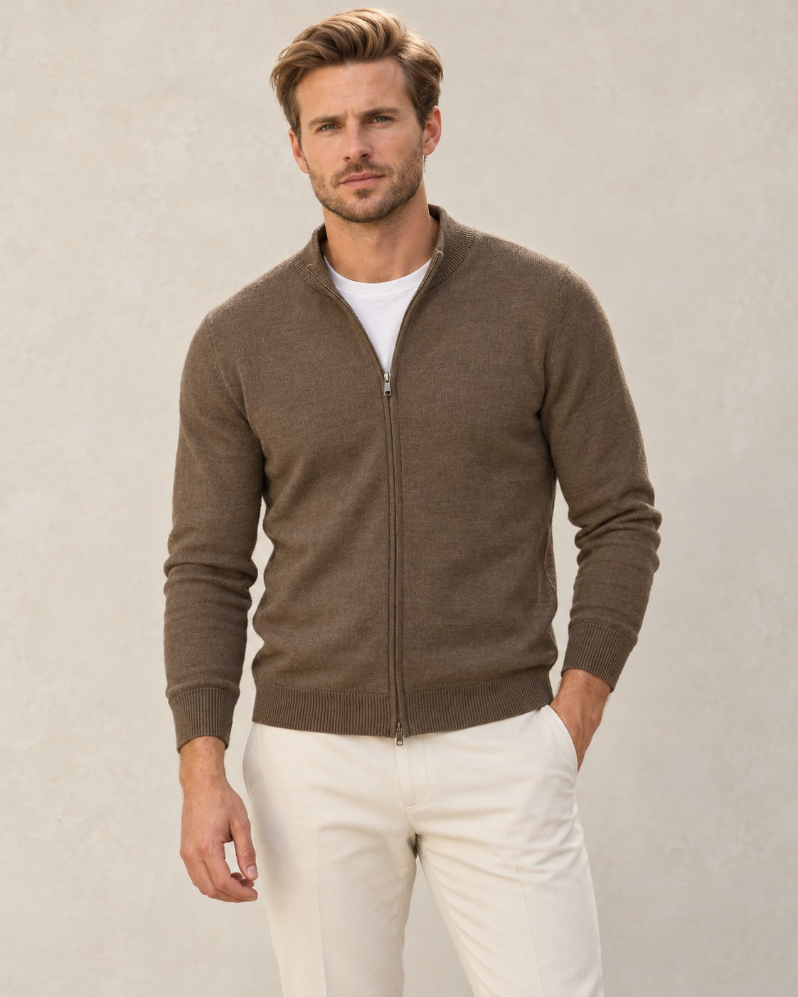 Firenze vest met rits