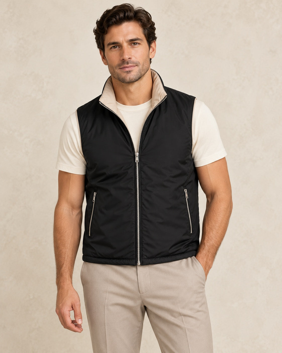 Como omkeerbare bodywarmer