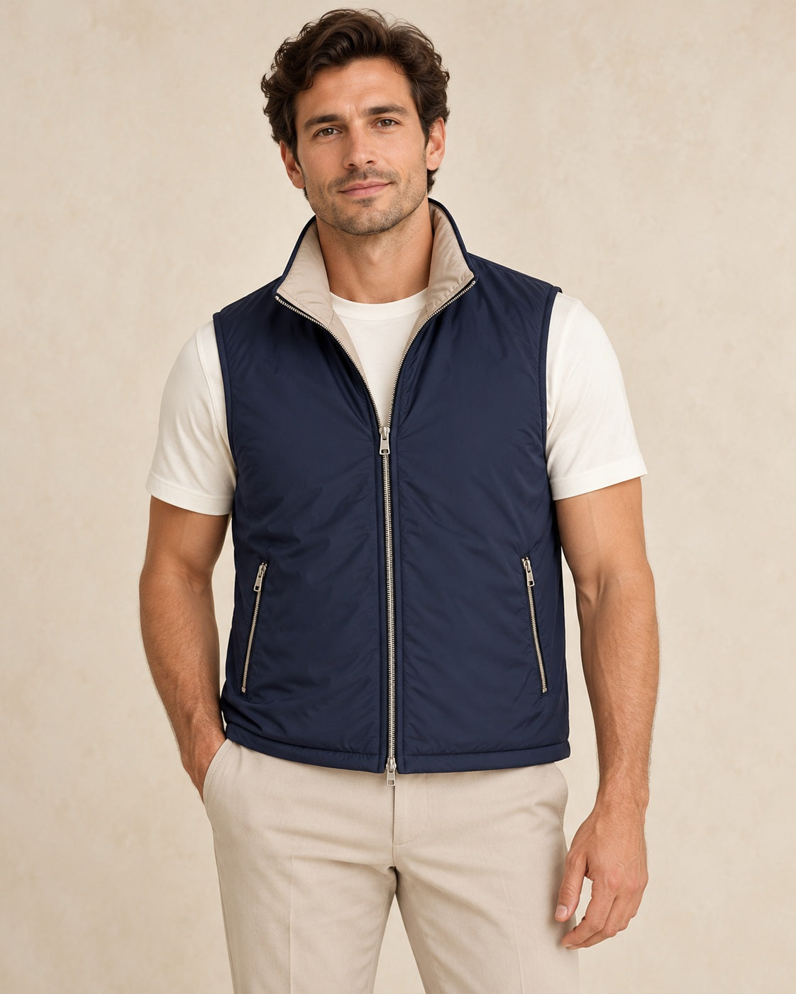 Como omkeerbare bodywarmer