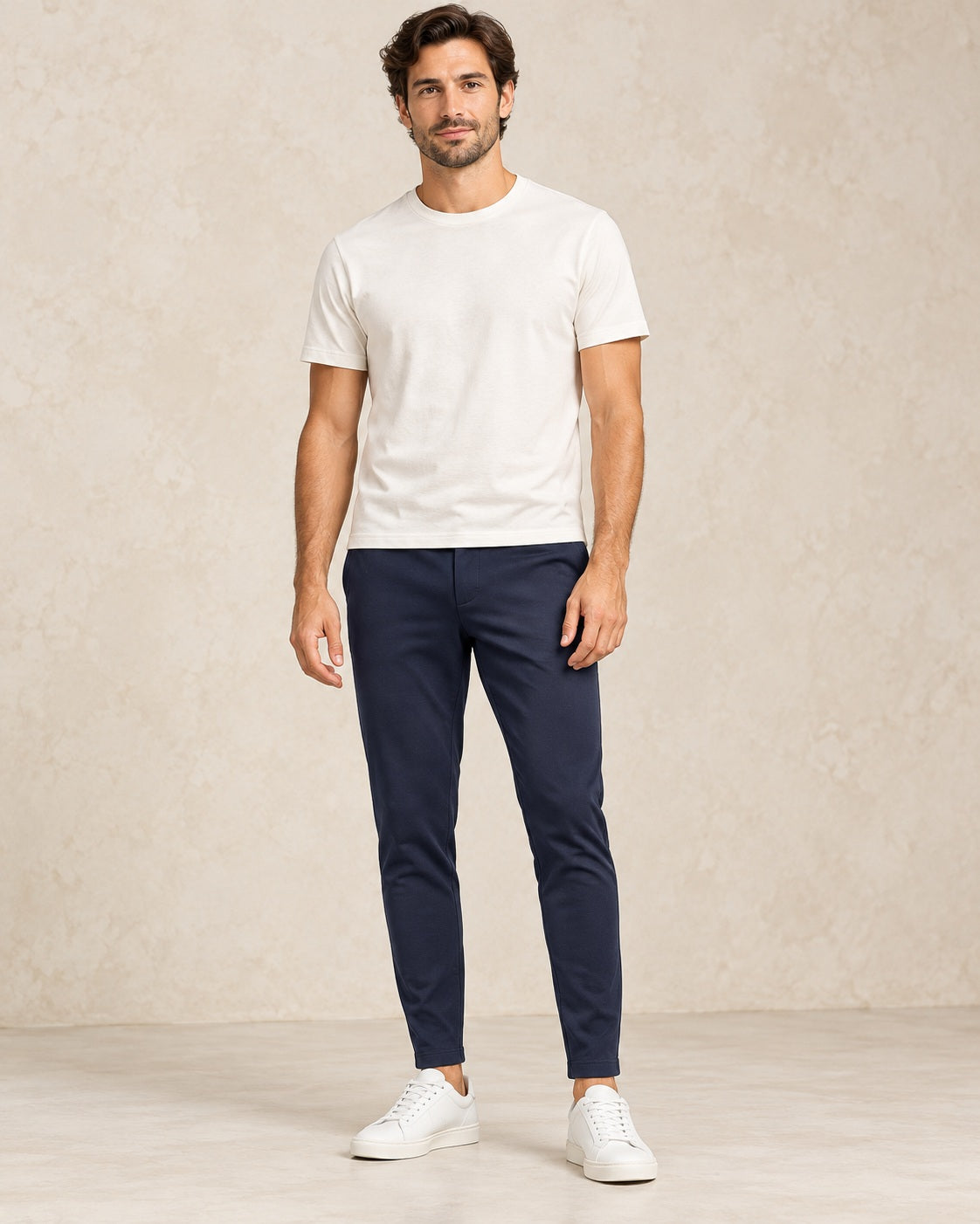 Roma pantalon met slanke pasvorm