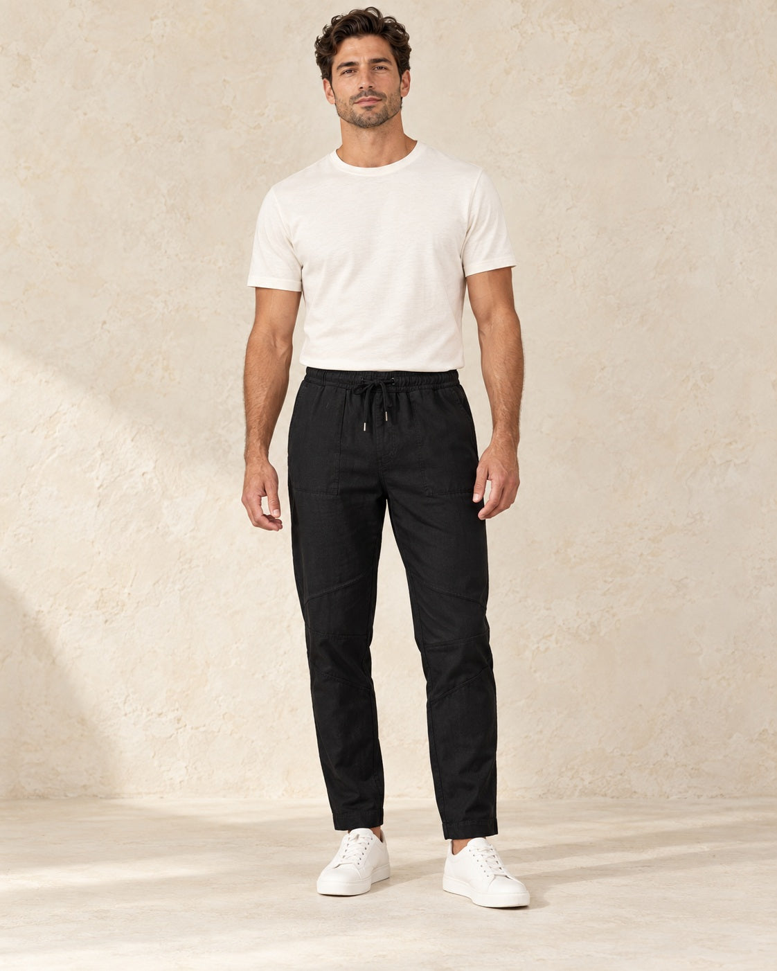 Ravello broek van linnenmix